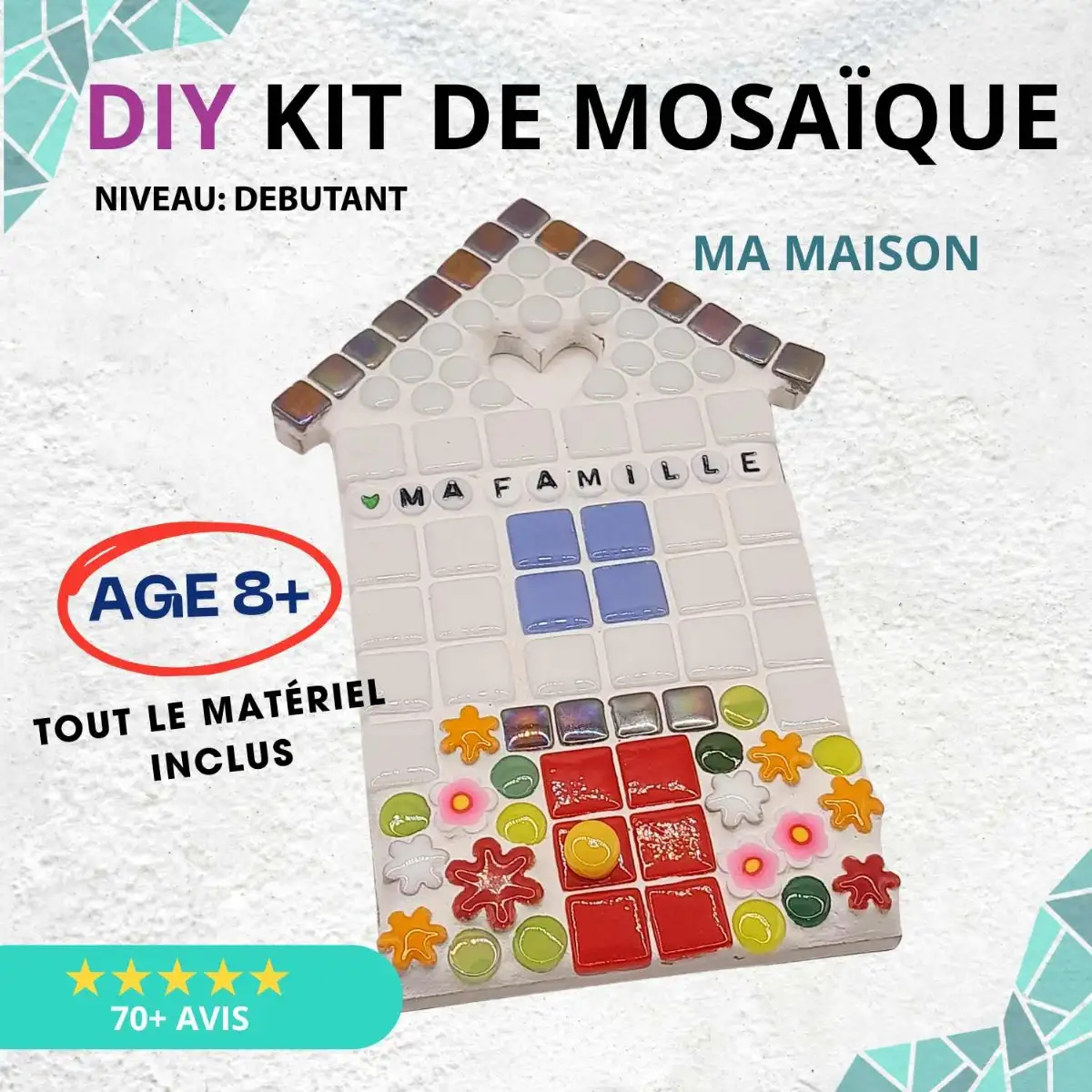 Kit de mosaïque pour enfants