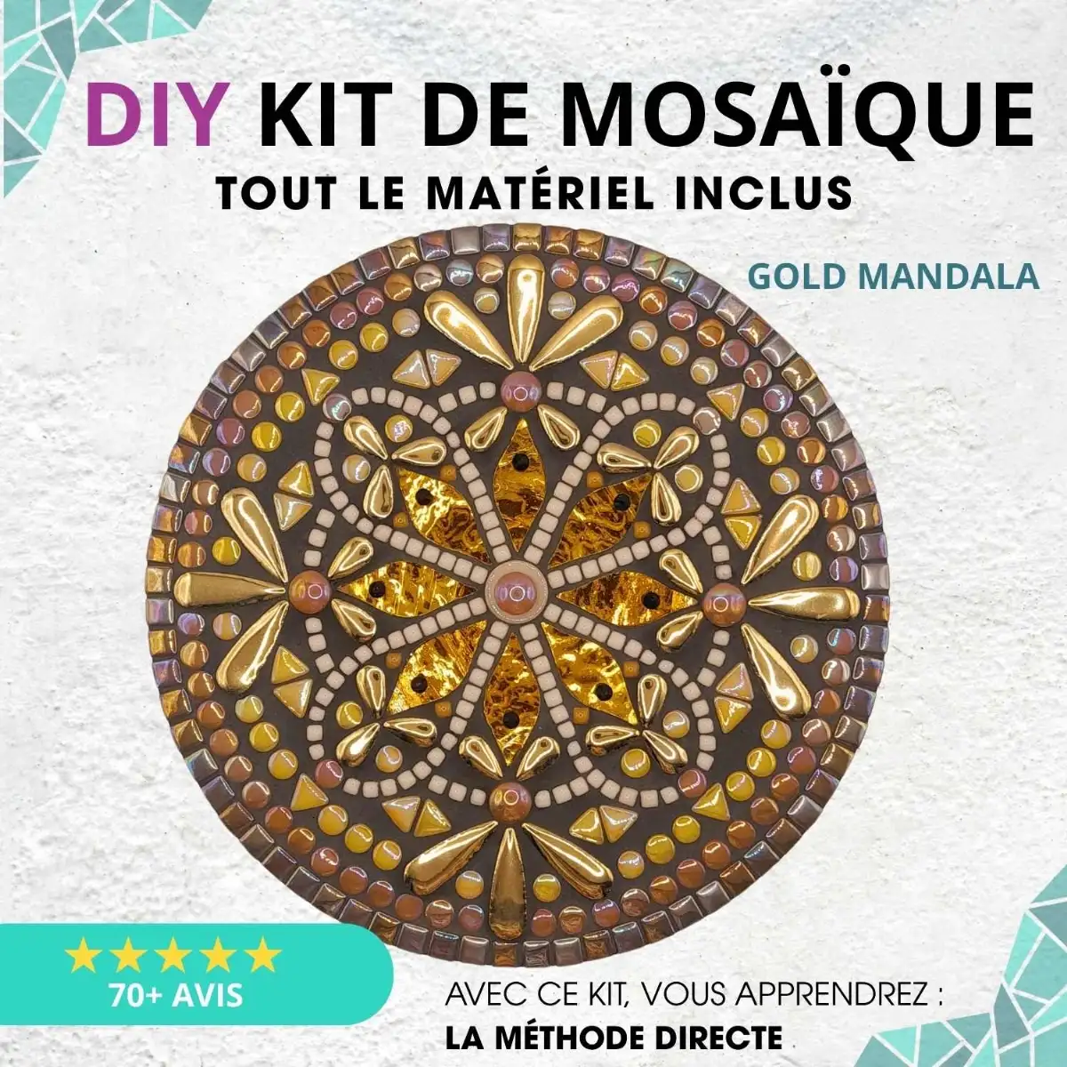 DIY Kit de mosaïque mandala