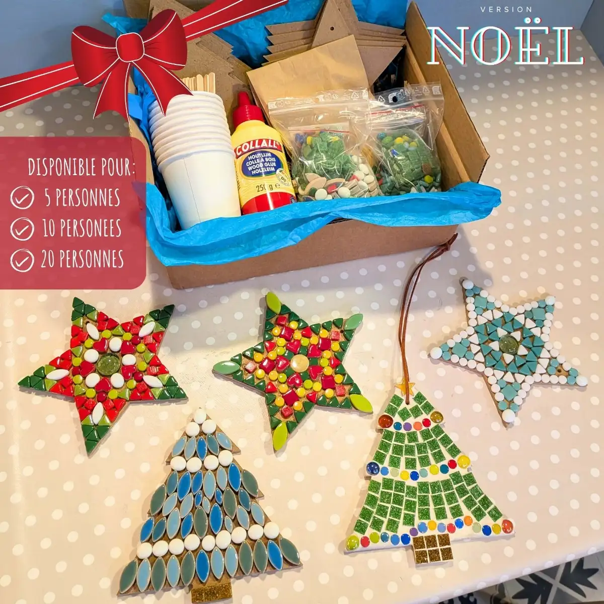 Atelier de Noel pour 5 personnes et plus