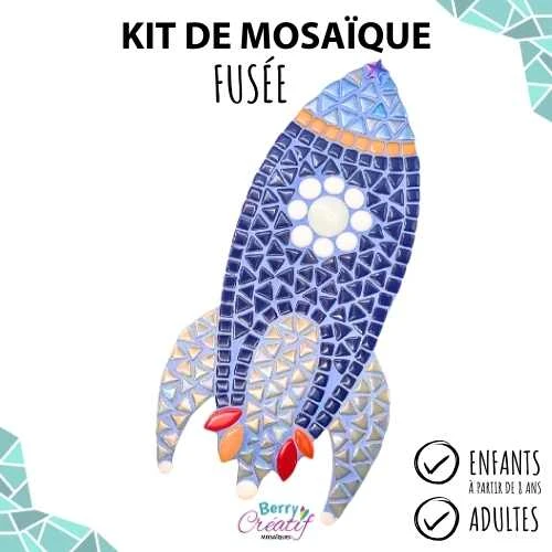 Kit de mosaique fusée