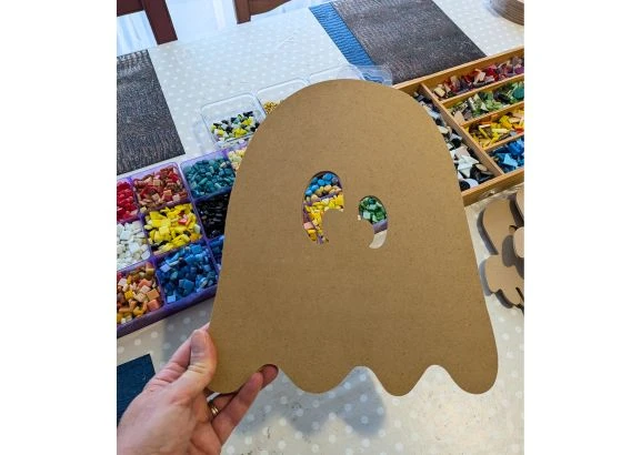Silhouette MDF Fantôme Halloween1