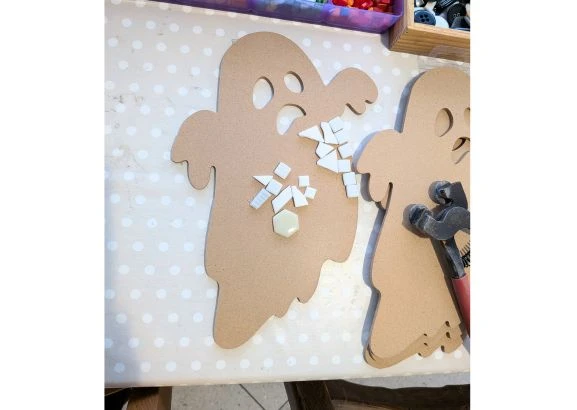 Silhouette MDF Fantôme Halloween2